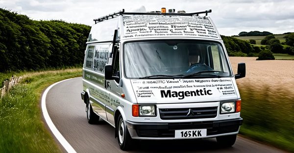 Magnétiques flocage camionnette : solutions créatives et durables !